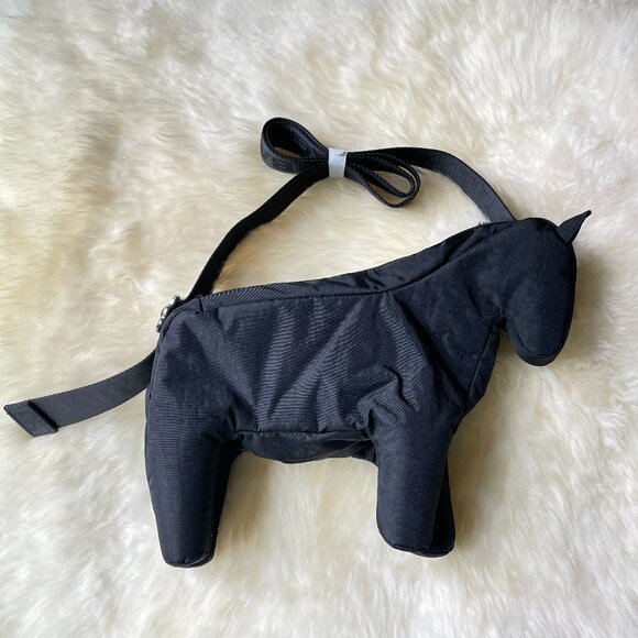 BAGGU x Collina Strada NWT Horse Bag - Black - Picture 3 of 5